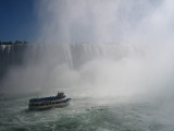 Maid of the Mist heading into the Canadian Falls