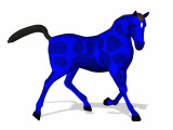 Blue Horse