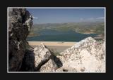 Duhok Dam through the rocks