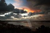 A Lagoa de Óbidos em 28 de janeiro de 2011