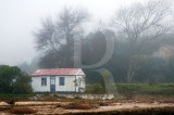 A Lagoa de Óbidos em 4 de fevereiro de 2011