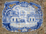 Azulejos de A-dos-Francos <br> Estao de Muda da Mala-Posta dos Carreiros 1856