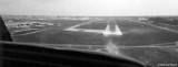 1962 - on approach to MIA's old short narrow runway 9-R in American Airtaxi Piper PA-28 N2194P