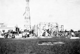 1935 - engine test building under construction at Naval Reserve Air Base Miami (now Opa-locka Executive Airport)