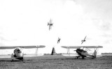 1930 - U. S. Navy aircraft parked at the 1930 All American Air Races at Miami Municipal Airport