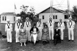 1921 - Naval Air Station Miami Beach Group personnel and wives