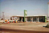 1957 - Cities Service gas station at the southeast corner of Tamiami Trail and Galloway Road