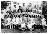 1954 - Mr. A. J. Cormier's 4th grade class at Hialeah Elementary School (names below)