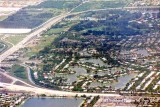 Early 1980's - aerial photo of Miami Lakes