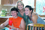2008 - former YN2 Karen Sherfick McKibben with her great-nephew and great-niece