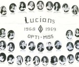 1968 - 1969 the Lucians Club at Miami High School