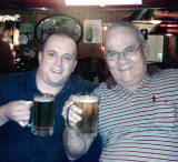 January 2009 - Matt Coleman and Don Boyd at Brysons Irish Pub, Virginia Gardens