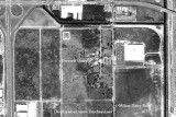 1970 - aerial view of Dressel's Dairy on Milam Dairy Road