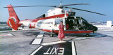 1989 - Karen and U. S. Coast Guard HH-65 #CG-6556 at Miami International Airport