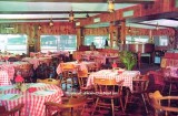 1960s - one of the dining rooms at Mike Gordons Seafood Restaurant, 1201 NE 79th Street, Miami