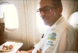 1984 - Airfield Agent Clair Sherrick onboard a BAe-146 demonstration flight over South Florida