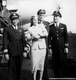 Late 1940's - a National flight crew with the caption that reads: Joe Baily Joe Martin