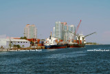 2009 - Terminal Island, former home of the FP&L Miami Beach power plant, and the high-rise condos of South Beach (#1629)
