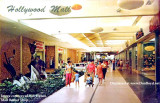 1970's - interior of Hollywood Mall, South Florida's first enclosed air-conditioned mall with a major department store