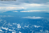 A view of Maui while descending on Northwest flight 803 B747-451 N670US