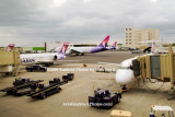 The Hawaiian Airlines portion of the inter-island terminal at Honolulu International Airport