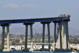 The Coronado Bridge as viewed from Coronado Island landscape stock photo #4760