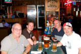 October 2009 - Don Boyd, Bjoern Schmitt from Frankfurt, Joe Pries from Charlotte and Kevin Cook at Brysons Irish Pub