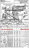 1959 - Runway 9-right instrument approach plate for Miami International Airport