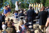 Guests witnessing Justins and Ericas wedding ceremony (2706)