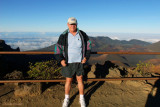 August 2010 - Don Boyd on top of the Haleakala (East Maui) volcano