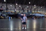 July - Kyler and Don with a FB-111A Aardvark bomber and F-14 Tomcat at the Wings Over the Rockies Air & Space Museum