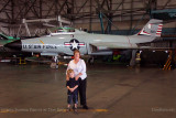 July - Kyler and Karen with a F-101B Voodoo at the Wings Over the Rockies Air & Space Museum