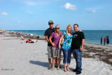 November - Creed Law, Lisa Marie Criswell Law, Donna and her fiance' John Perez at Bill Baggs State Park
