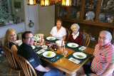 December 2010 - Donna, her fiance Jonathan Perez, Karen, Esther and Don at Christmas dinner