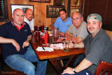 January 2011 - Joe Pries, Dave Hartman, Marc Hookerman, Don Boyd and Kev Cook at Shortys Barbecue in Doral