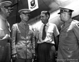 1942 - BGEN H. Wooten, USAAF, BGEN Junius W. Jones, USAAF, Mr. John Paul Riddle and MGEN Walter R. Weaver, USAAF (story below)