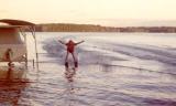 1970 - first-time waterskiing on frigid Canadian water on Upper Rideau Lake