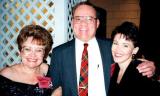 August 1995 - Liz Strasser Olson, Don Boyd and Pam Wolters Taylor at Hialeah Highs Class of 1965 30th Reunion