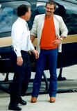 Late 80s - Don Boyd and Burt Reynolds at Miami International Airport