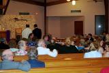 Pete Ciolfi waiting at the altar for his bride, Linda Dankowski, photo #9016