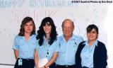 1987 - Airfield Agent Jack Chazans harem at his retirement party