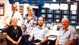 Late 1980s - Don Boyd with Mary Hart in MIAs Gate Control Office