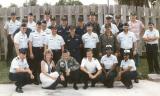 1985 - CWO4 George Kenyons retirement after 40+ years service - at USCG Reserve Unit Air Station Miami