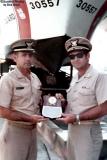 Mid 1970's - LCDR Walter Livingstone and CDR Tom Vellanti, USCGR