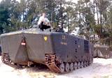 1967 - on top of one of the USMC Reserves AMTRACs on Peanut Island