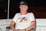 2006 - CDR Clay Drexler, USCGR (RET) in the Captains chair onboard CGC GENTIAN (WIX 290) at Base Miami Beach