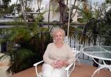 May 2006 - Esther Criswell, Karen's mom, on our back porch