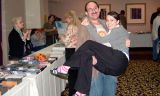 2005 - Sonja (left), Michel and Stephanie Moskal at the Boston Airline Show