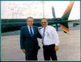 1988 - former President Richard Milhous Nixon and Don Boyd