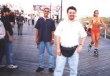 1999 - Mike McLaughlin, Carlos Borda and Kevin Cook on Atlantic City boardwalk
